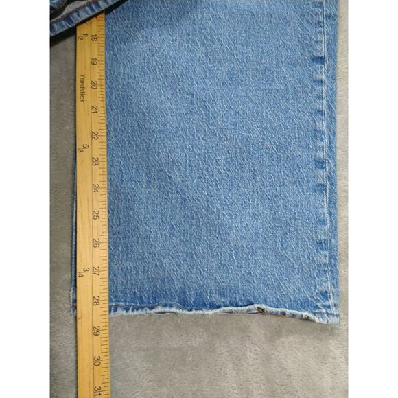 Madewell Jeans Womens 31 Blue The Perfect Vintage Wide Leg High Rise Stretch - Picture 5 of 10